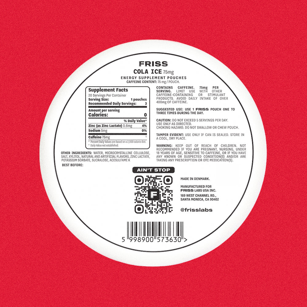 FRISS Cola Ice 75mg